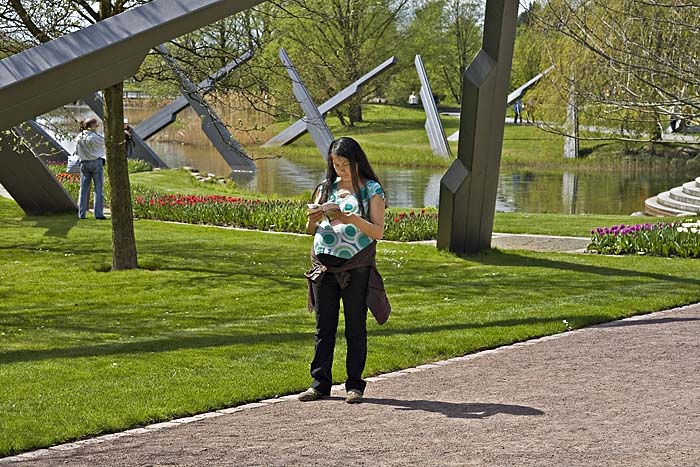 Im Britzer Garten mit Führer Kopie